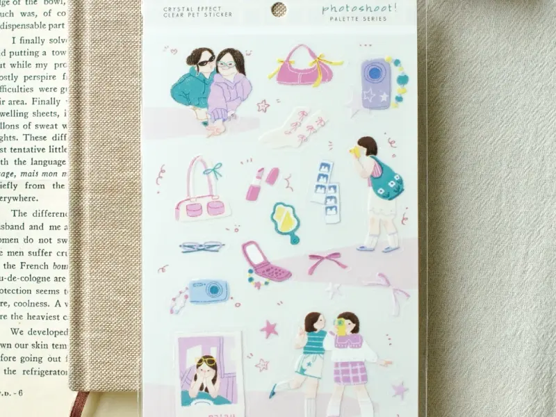 Teayou Palette Series Crystal Stickers - Photoshoot
