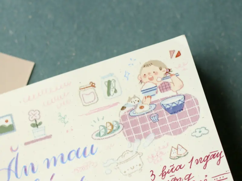 Teayou Palette Series Crystal Stickers - My Day