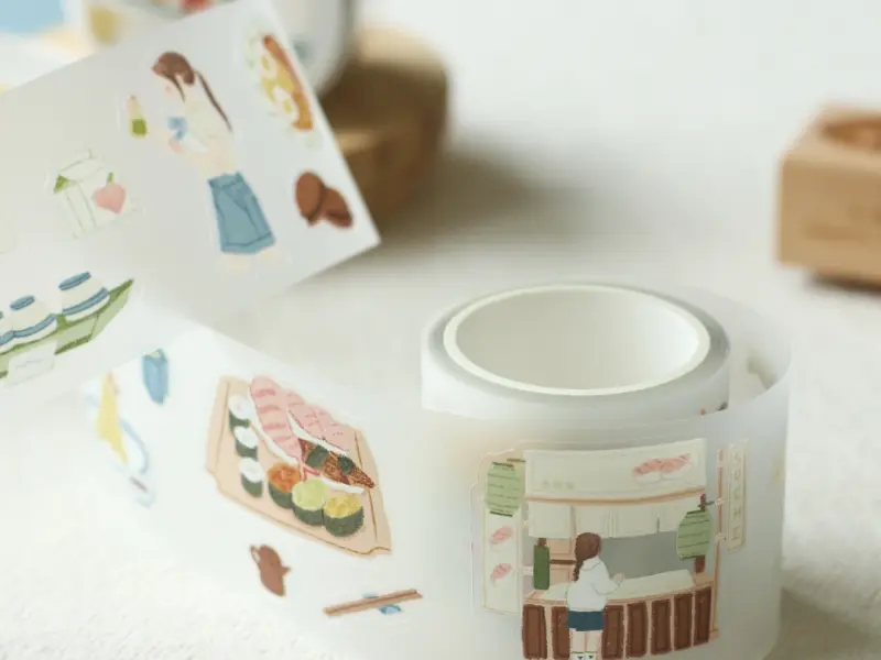 Teayou Kiss-Cut PET Tape - Palette No.2