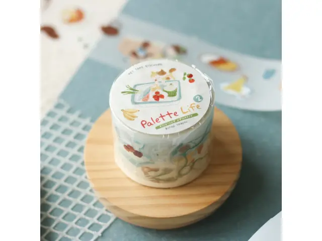 Teayou Kiss-Cut PET Tape - Palette No.2