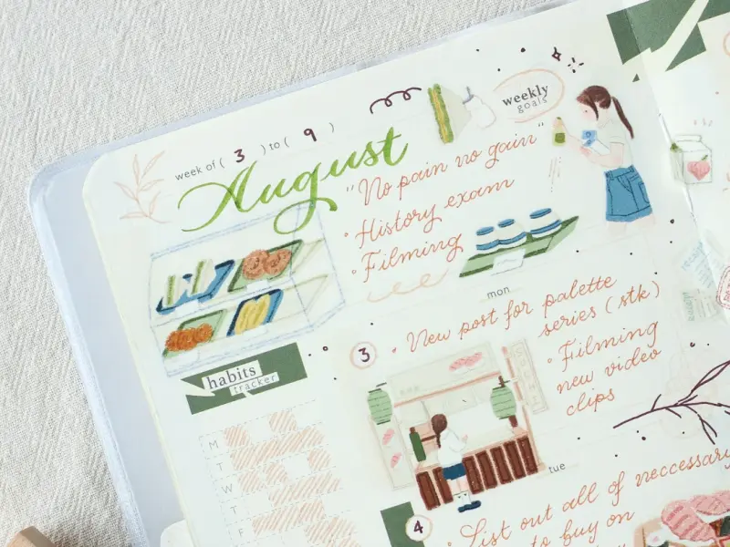 Teayou Kiss-Cut PET Tape - Palette No.2