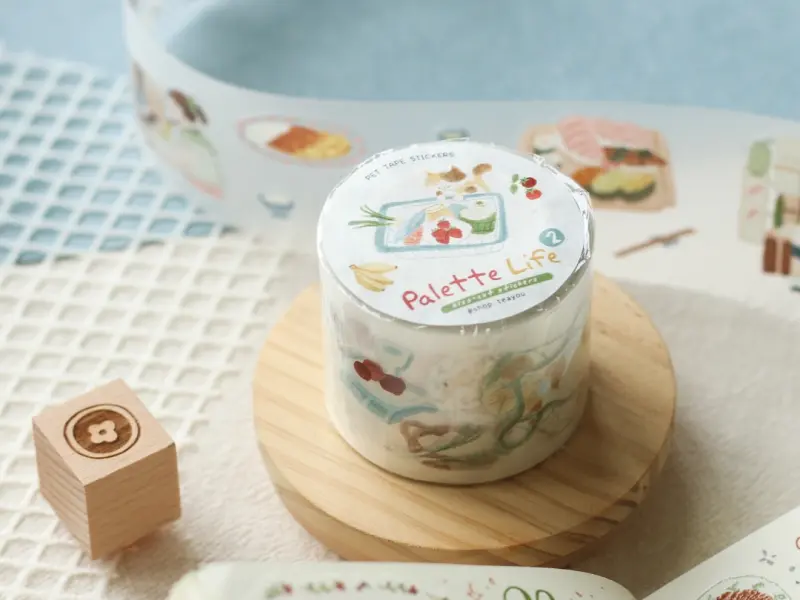 Teayou Kiss-Cut PET Tape - Palette No.2
