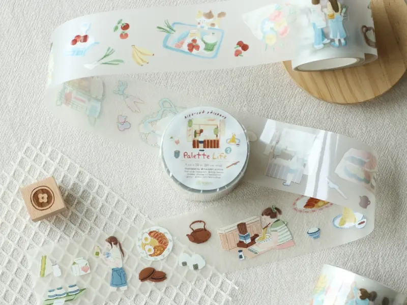 Teayou Kiss-Cut PET Tape - Palette No.2