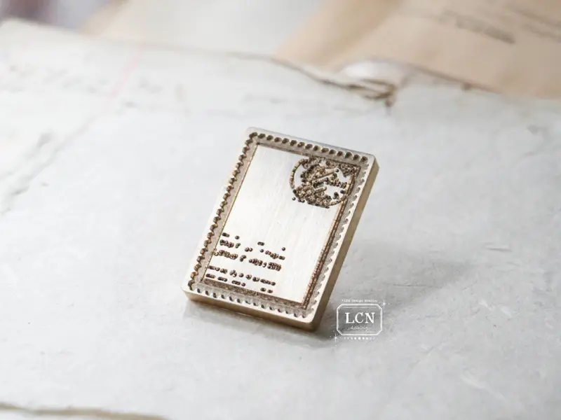 LCN Wax Seal Stamp Postage Stamp L