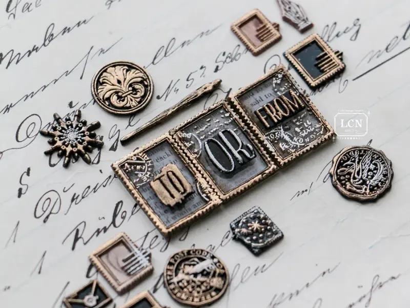 LCN Wax Seal Stamp Postage Stamp L