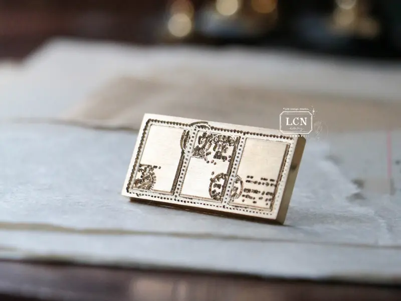 LCN Wax Seal Stamp Postage Stamp S
