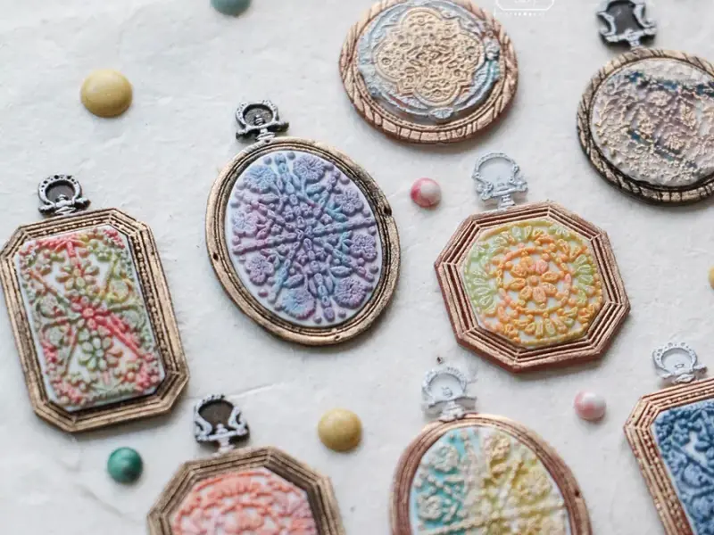 LCN Wax Seal Stamp Embroidery Pattern - Oval