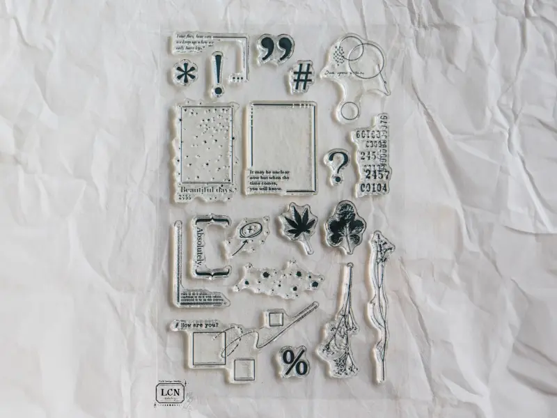 Pre-Order LCN Clear Stamps Sentence - Vol.1