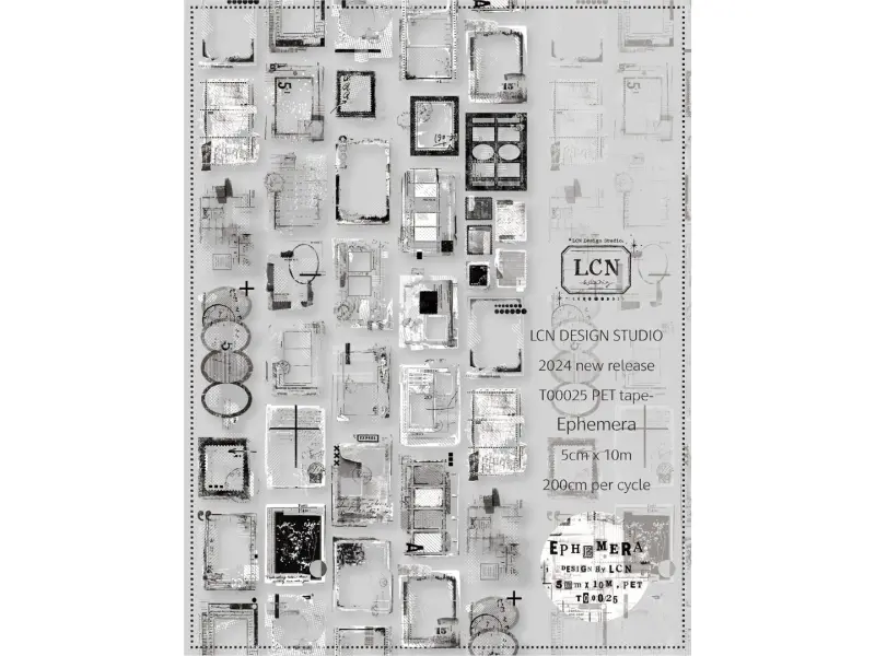 Pre-Order Lin Chia Ning PET Tape - Ephemera