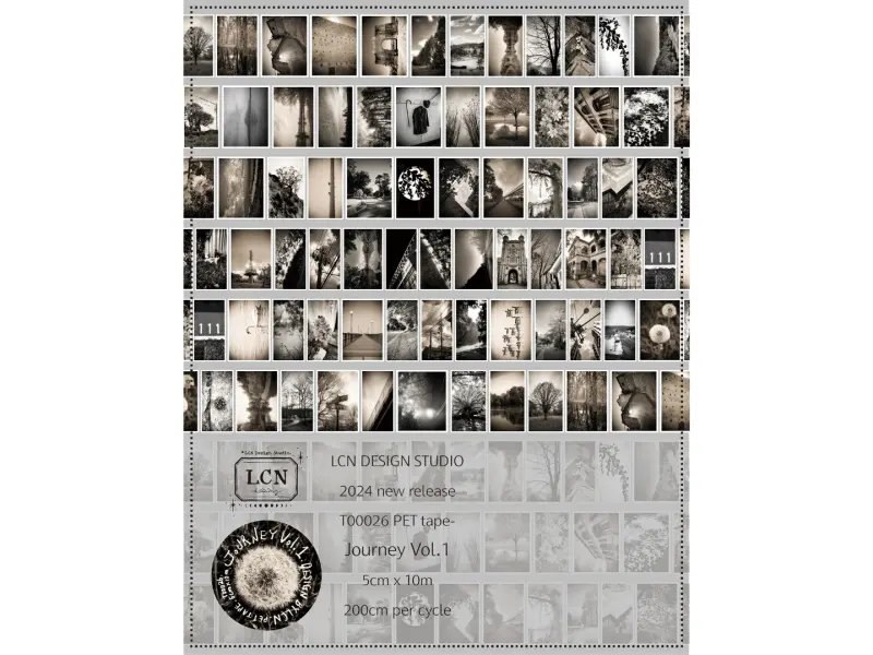 Pre-Order Lin Chia Ning Matte PET Tape - Journey Vol.1