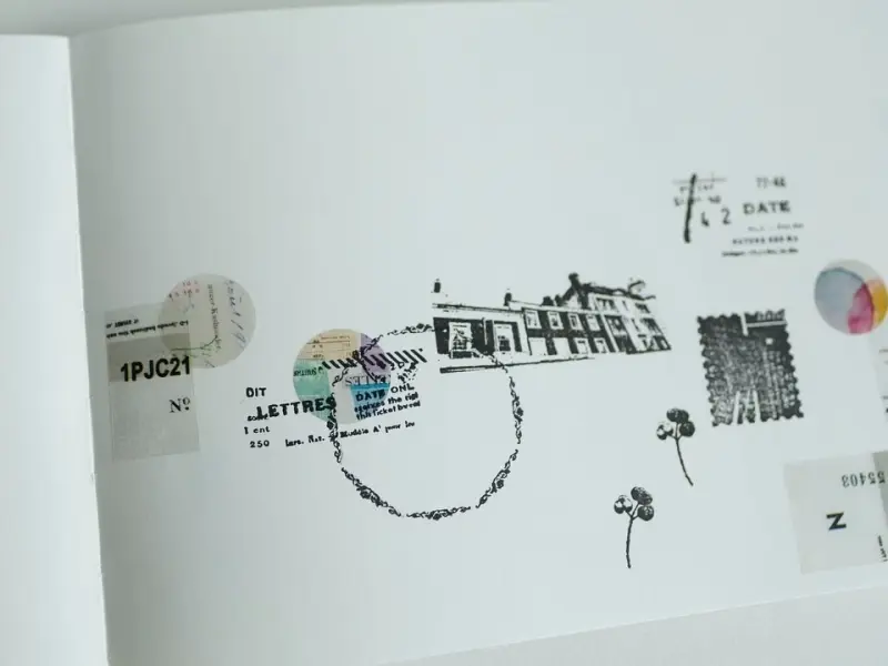 Yohaku Rubber Stamp S093 - Nuts