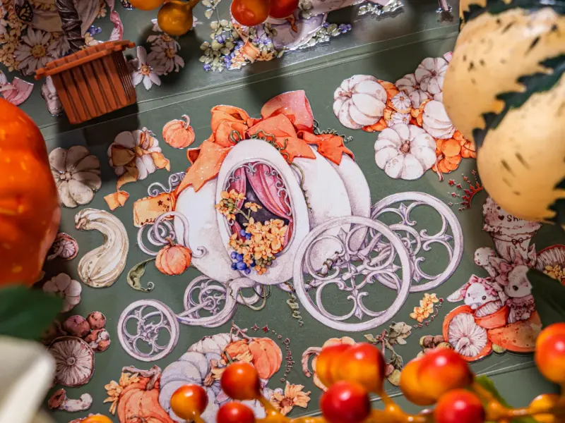 Shine PET Tape Sample - Serene Forest