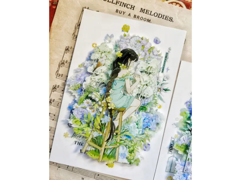 Shine PET Tape Sample - Early Summer Bliss