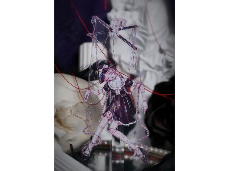 Shine PET Tape Sample - Doll Dance