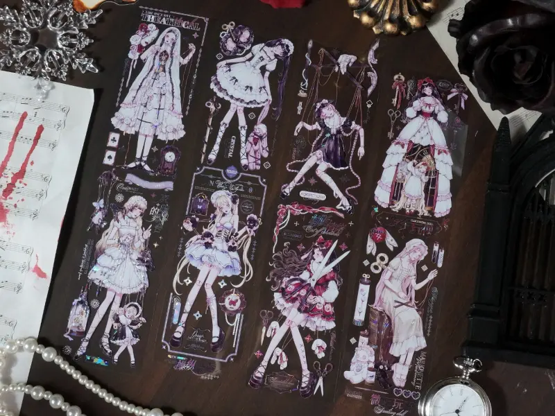 Shine PET Tape Sample - Doll Dance