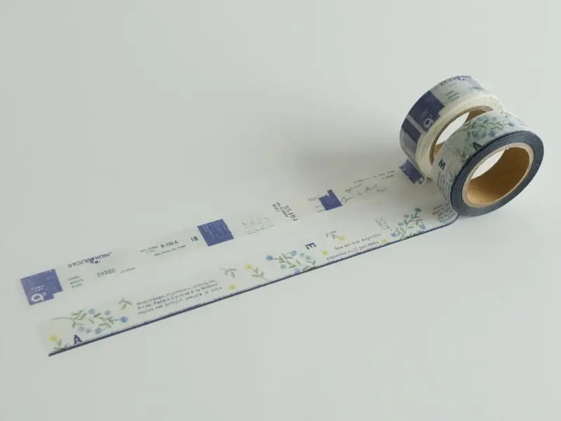 Yohaku Washi Tape Y153 - Schedule