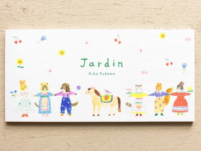 Cozyca x Aiko Fukawa One-Stroke Notepad - Jardin