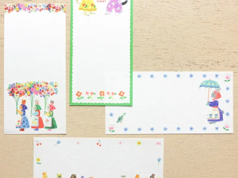 Cozyca x Aiko Fukawa One-Stroke Notepad - Jardin
