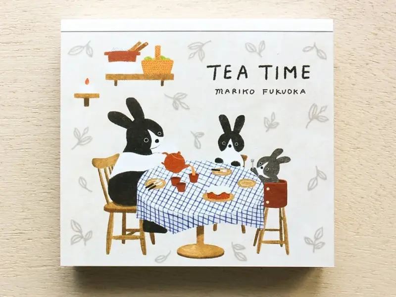 Cozyca x Mariko Fukuoka Memo Pad - Tea Time