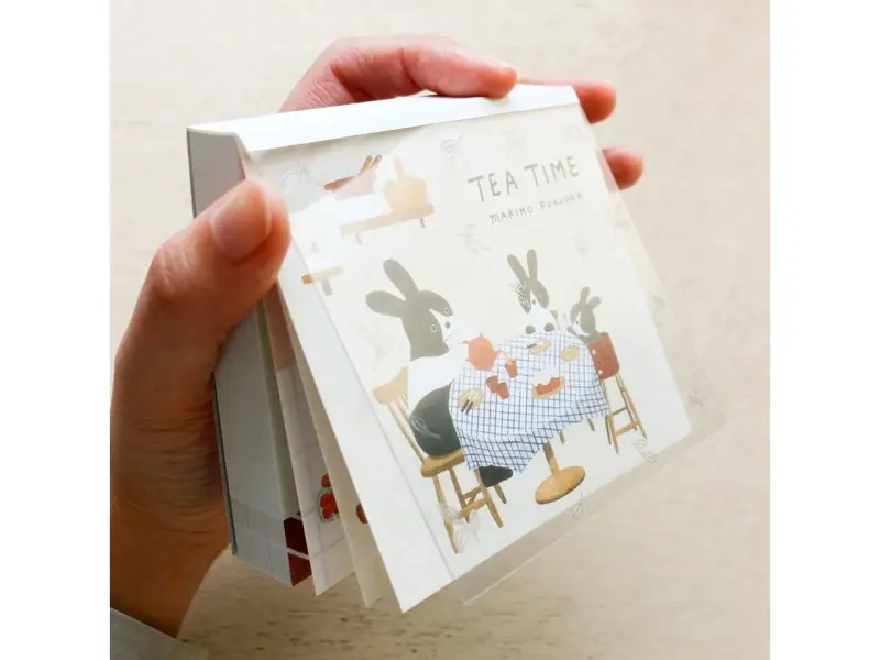 Cozyca x Mariko Fukuoka Memo Pad - Tea Time