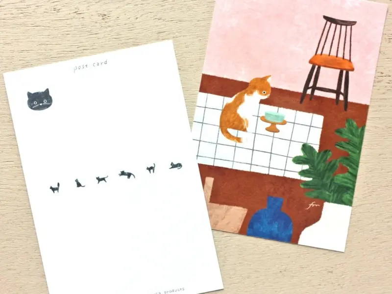 Cozyca x Mariko Fukuoka Postcard Book - Meow