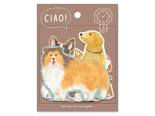 Mindwave Ciao Large Animal Stickers - Dog