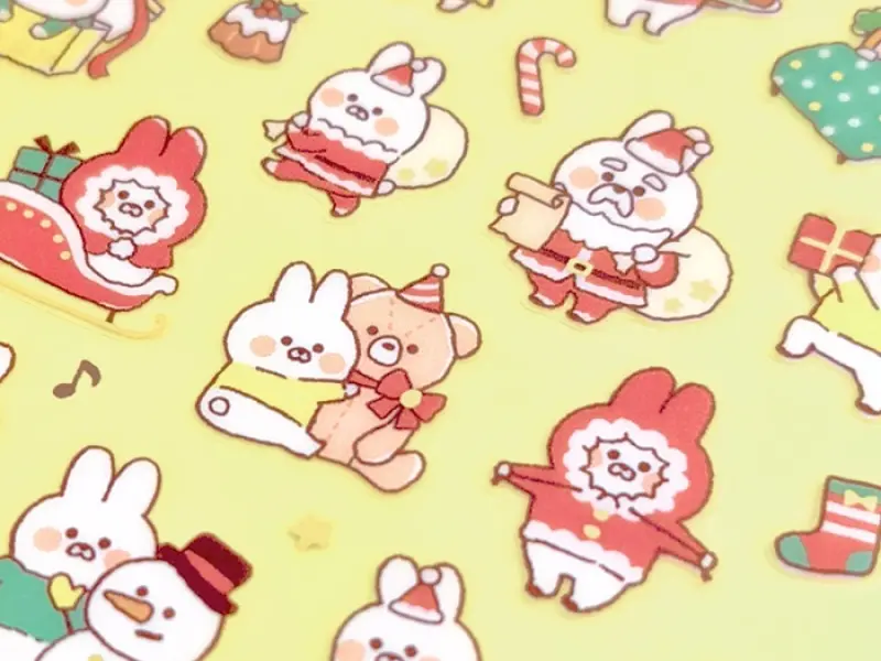 Mindwave Winter Stickers 81985 - Jolly Rabbit