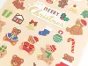 Mindwave Winter Stickers 82475 - Christmas Bear