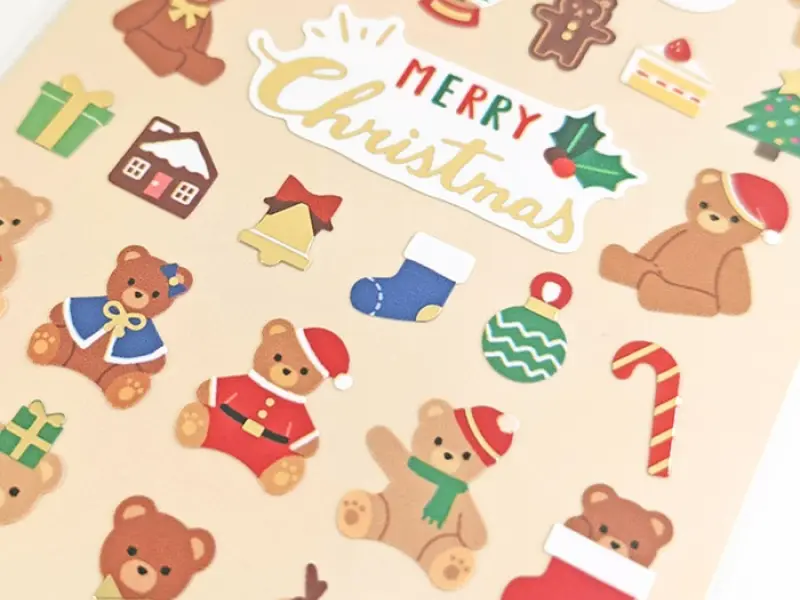 Mindwave Winter Stickers 82475 - Christmas Bear