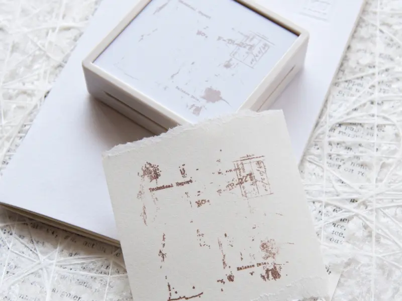 MU Self Inking Stamp Collage No.1 - Stain