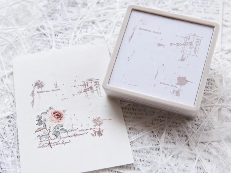 MU Self Inking Stamp Collage No.1 - Stain