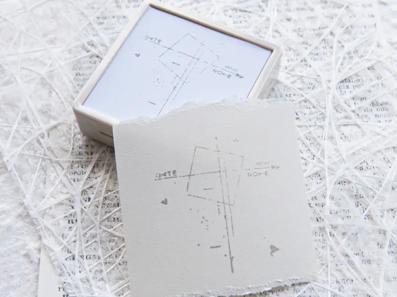 MU Self Inking Stamp Collage No.3 - Line Lead