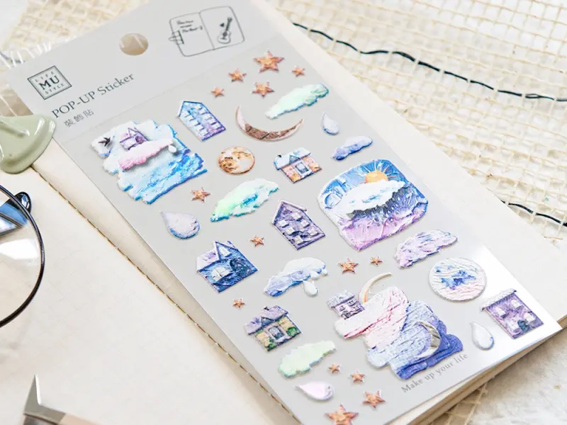 MU Pop-Up Sticker - No.9