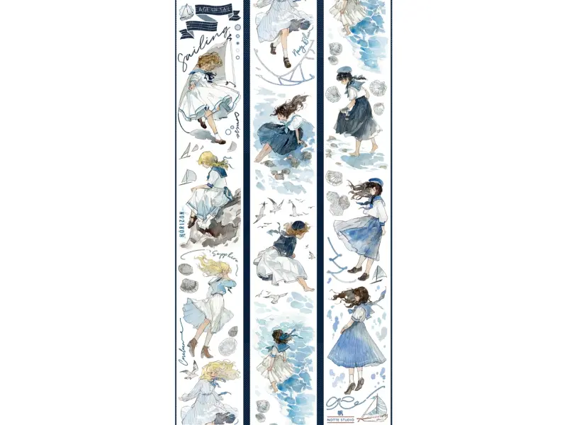 Notte Studio Washi Tape Sample - Sail