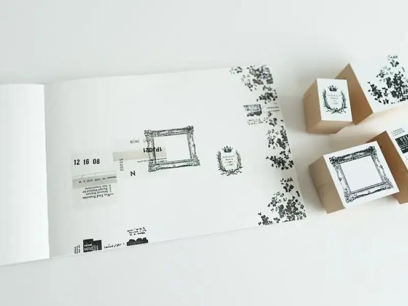 Yohaku Rubber Stamp S095 - Kokage