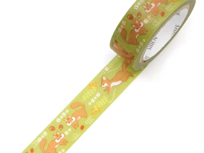 Saien Washi Tape - Squirrel