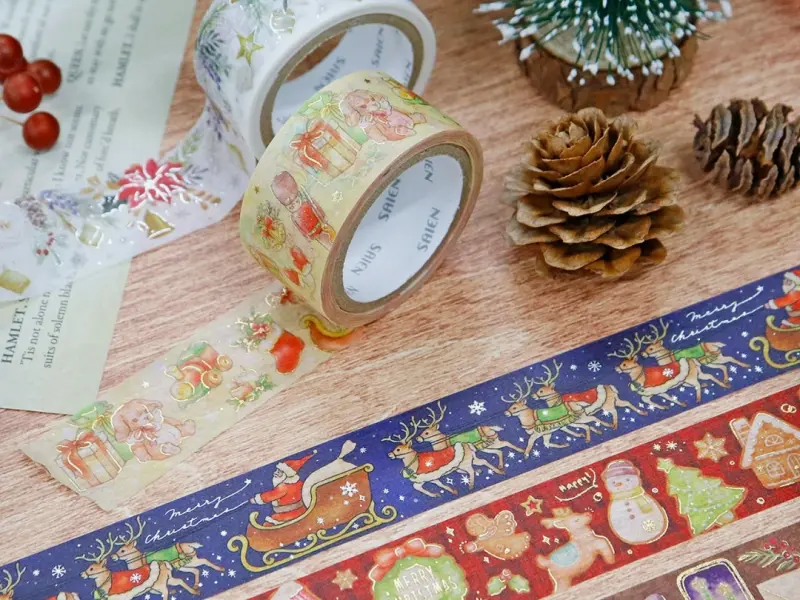 Saien Christmas Washi Tape - Sleigh