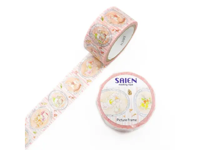 Saien Christmas Washi Tape - Picture Frame