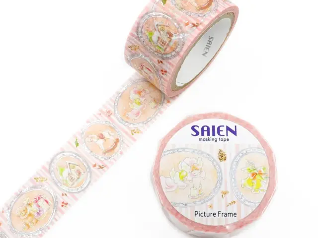 Saien Christmas Washi Tape - Picture Frame
