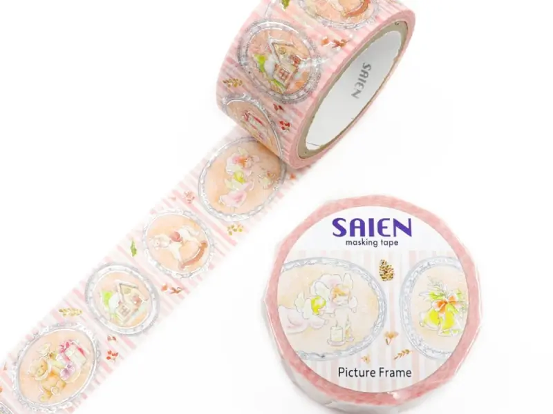 Saien Christmas Washi Tape - Picture Frame