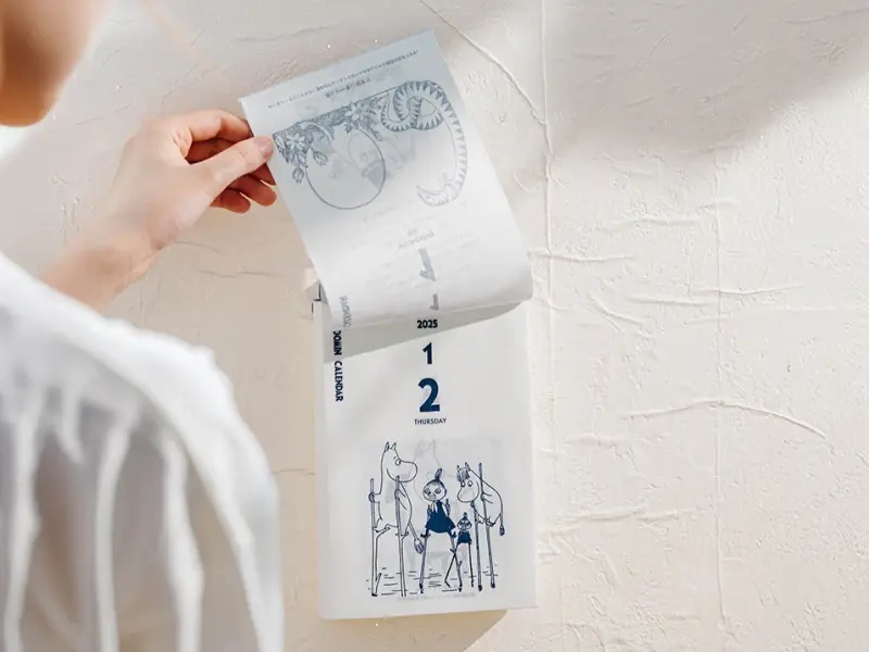 2025 Moomin Daily Calendar