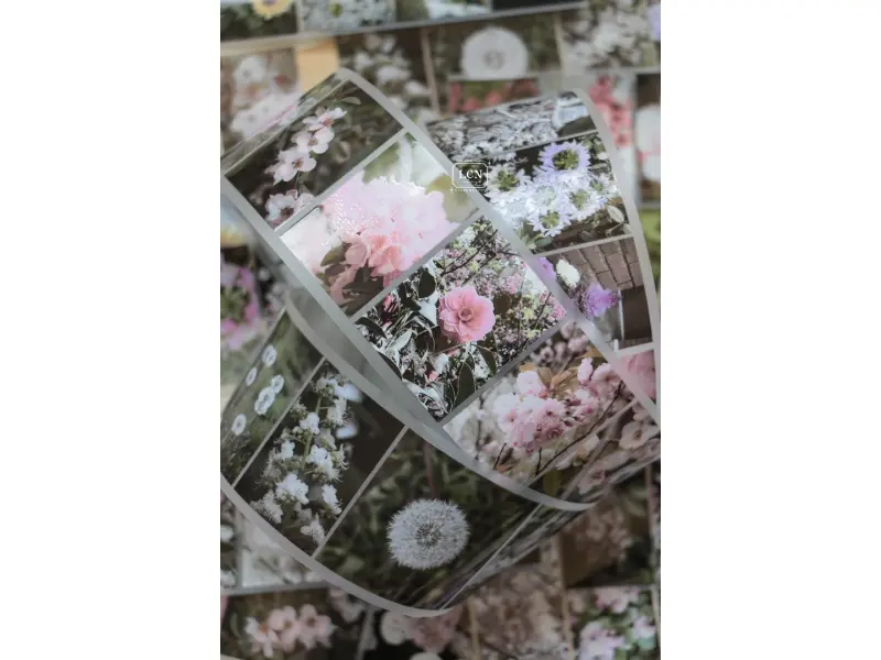 LCN Matte PET Tape Journey - Flower