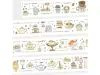 Orange Studio Washi Tape - Home Cafe