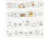 Orange Studio Washi Tape - Home Cafe