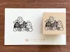 Stamp Marche Girl Rubber Stamp - Easter