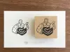 Stamp Marche Girl Rubber Stamp - Baking