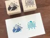 Stamp Marche Girl Rubber Stamp - Art