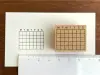 Stamp Marche Rubber Stamp - Calendar Small