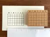 Stamp Marche Rubber Stamp - Calendar Medium