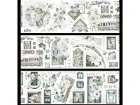 Wines Washi Tape Sample - Painted Green